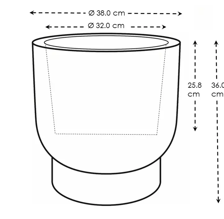 UV- & frostbeständig, 100 % Recyclingmaterial, für indoor & outdoor