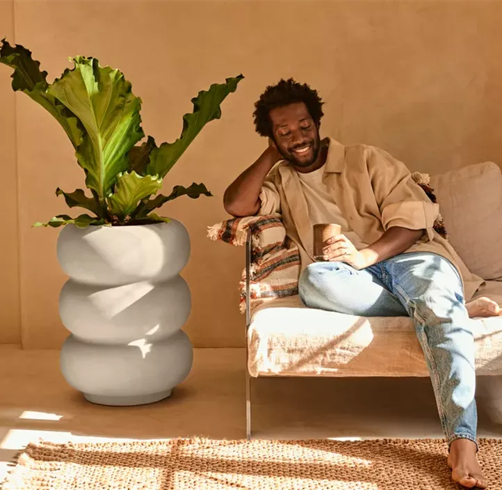 UV- & frostbeständig, 100 % Recyclingmaterial, für indoor & outdoor