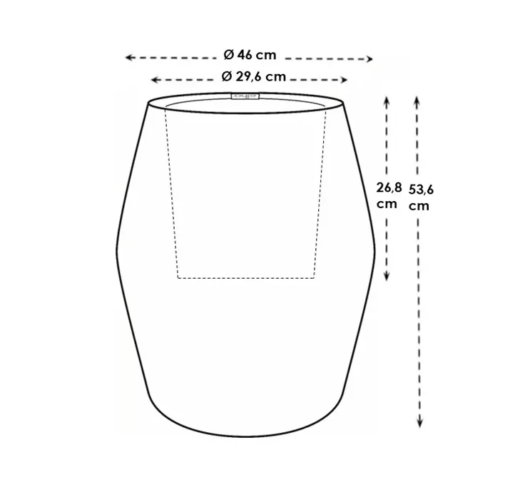 UV- & frostbeständig, 100 % Recyclingmaterial, für indoor & outdoor