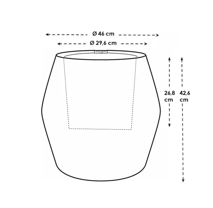 UV- & frostbeständig, 100 % Recyclingmaterial, für indoor & outdoor