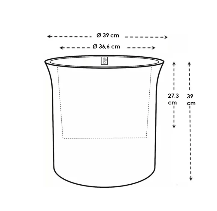 UV- & frostbeständig, 100 % Recyclingmaterial, für indoor & outdoor