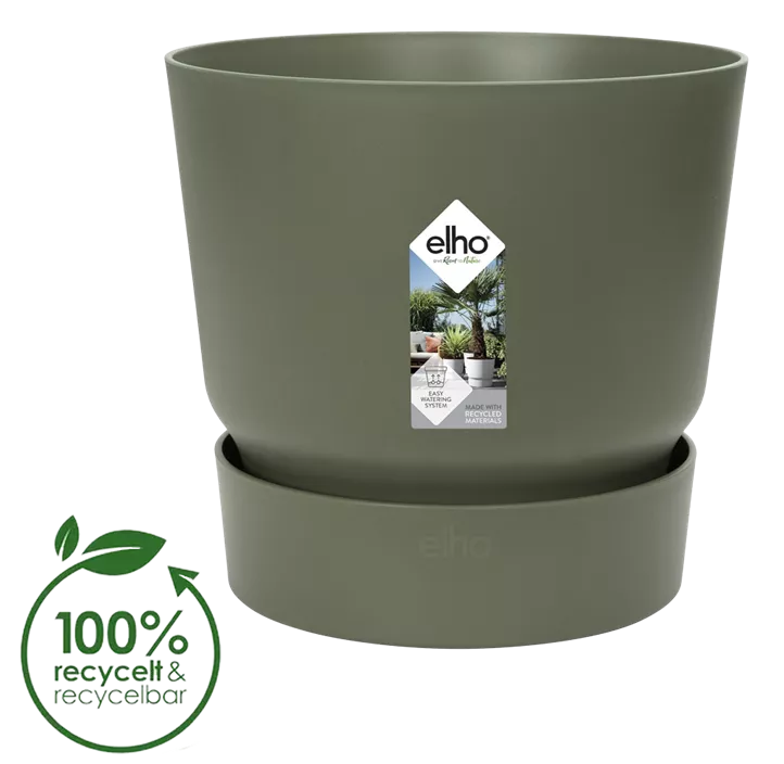 UV- & frostbeständig, 100 % Recyclingmaterial