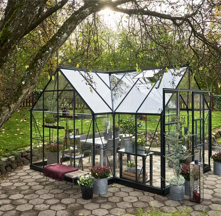 ICON Gardenhouse 8 mit 3 mm Sicherheitsglas