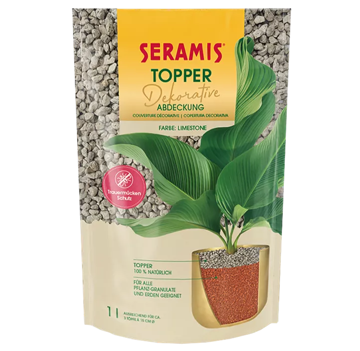 Seramis Topper Dekorative Abdeckung, limestone