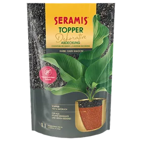 Seramis Topper Dekorative Abdeckung, darkshadow