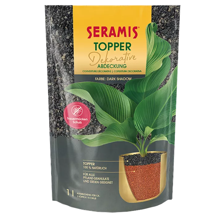 Seramis Topper Dekorative Abdeckung, darkshadow