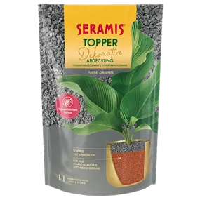 Seramis Topper Dekorative Abdeckung, graphite