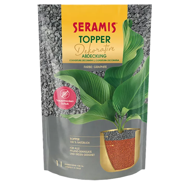 Seramis Topper Dekorative Abdeckung, graphite