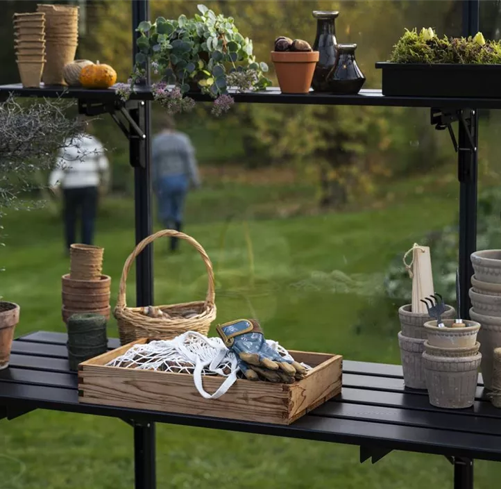 Klappbares Lamellenregal