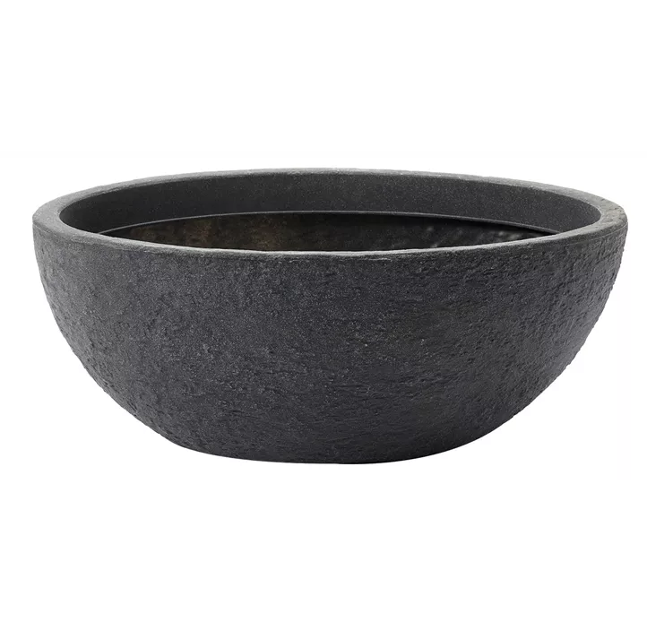 Schale Stone oval, grau