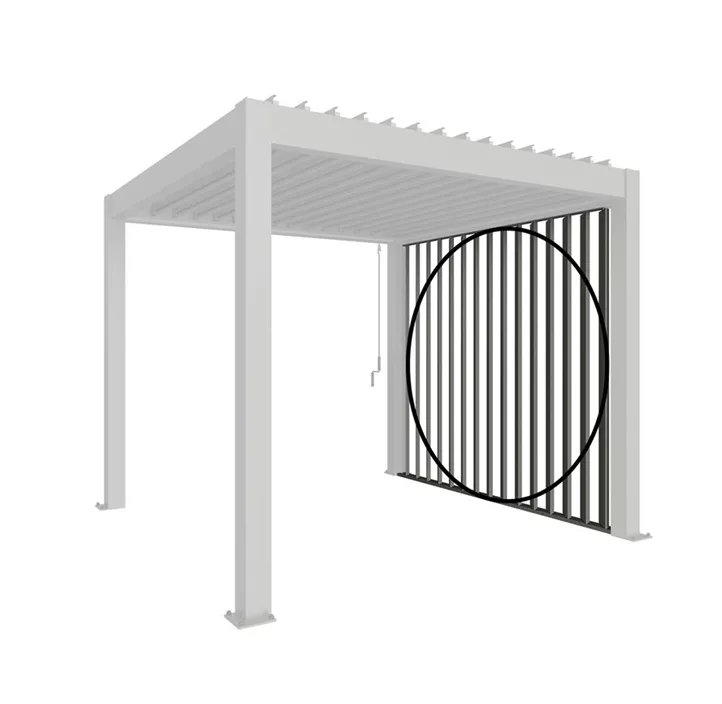 für Pergola 2 m Seite