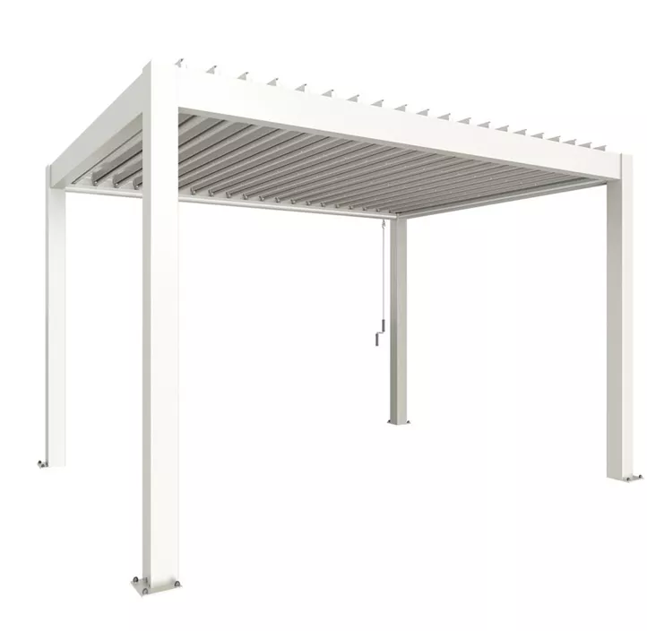 Pergola 4 x 3, weiss