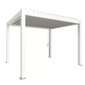 Pergola 3,5 x 3, weiss