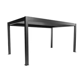 Pergola 5 x 3, dunkelgrau-metallic