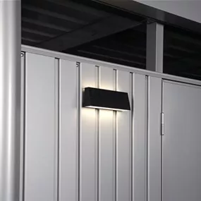 Solarleuchte für Gerätehaus und Geräteschrank