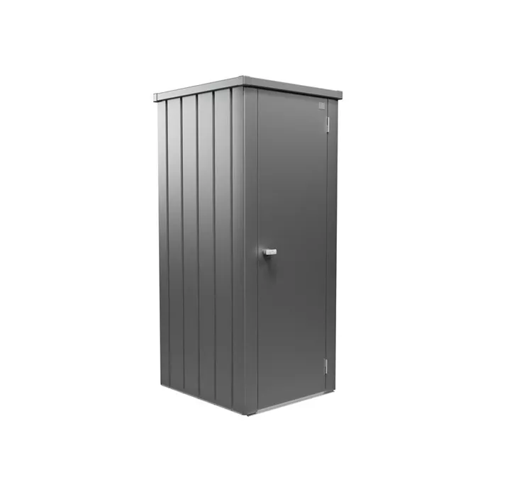 Terrassenschrank Julia Größe L HIGH, quarzgrau