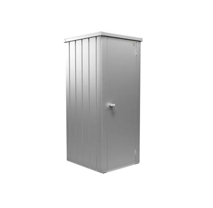 Terrassenschrank Julia Größe L HIGH, silber