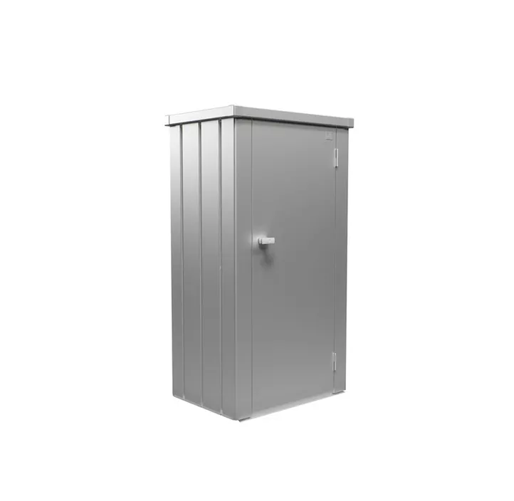 Terrassenschrank Julia Größe M, silber