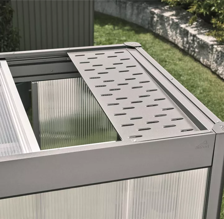 Automatische Belüftung zu Gewächshaus Florentina