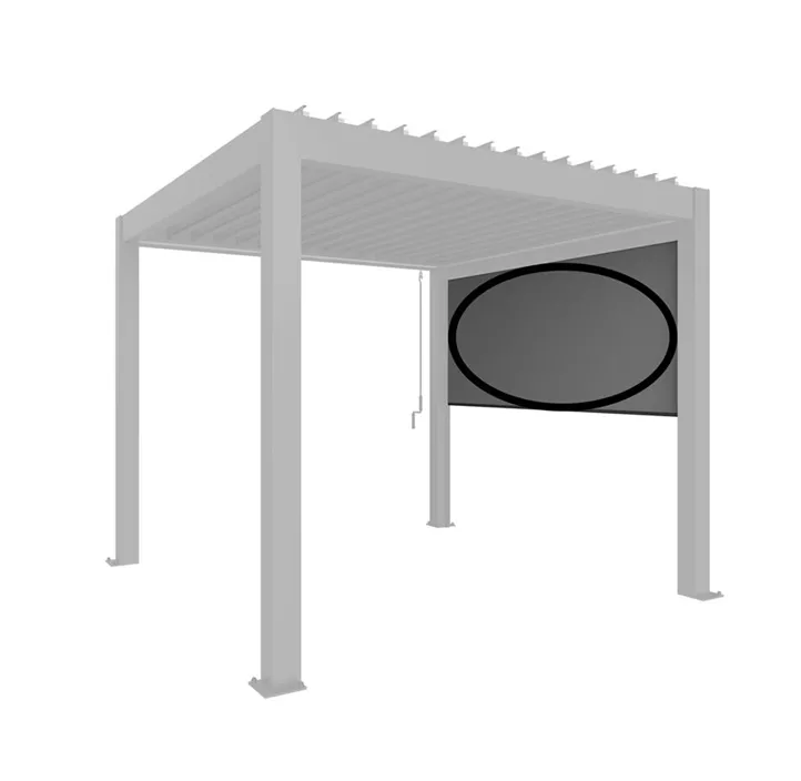 für Pergola 3,5 m Seite