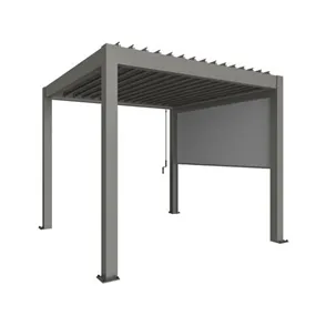 Sonnenschutzrollo elektrisch, quarzgrau