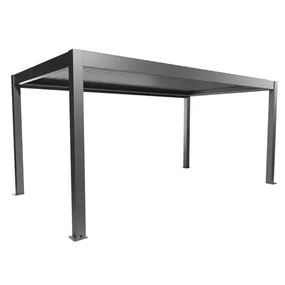 Pergola 5,5 x 3, quarzgrau-metallic