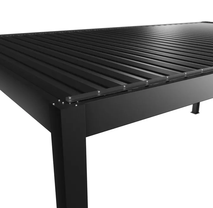 Pergola 6 x 3,5 , dunkelgrau-metallic