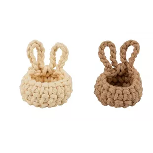 Eierkörbchen, gehäkelt