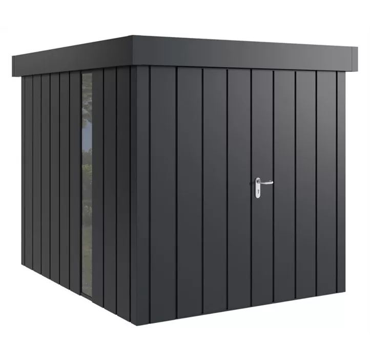 mit Fenster und einflügeliger Tür