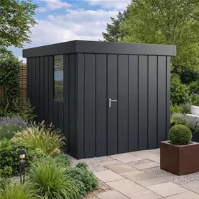 Gerätehaus Juno mit Flachdach, 229 × 277 x 220 cm