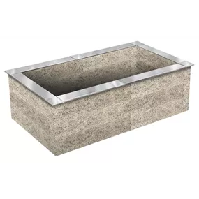 Holzbeton Hochbeet Typ 2