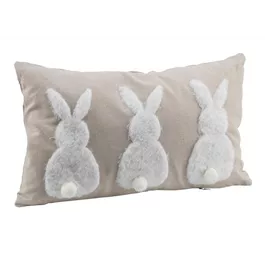 Stoffkissen Plüschhasen