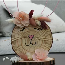 DIY Osterhasen-Baumscheibe