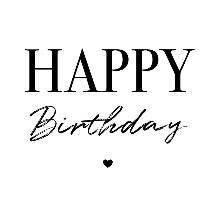 Cocktailserviette 'Happy Birthday'