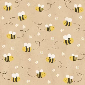 Serviette By Nature 'Just bee'