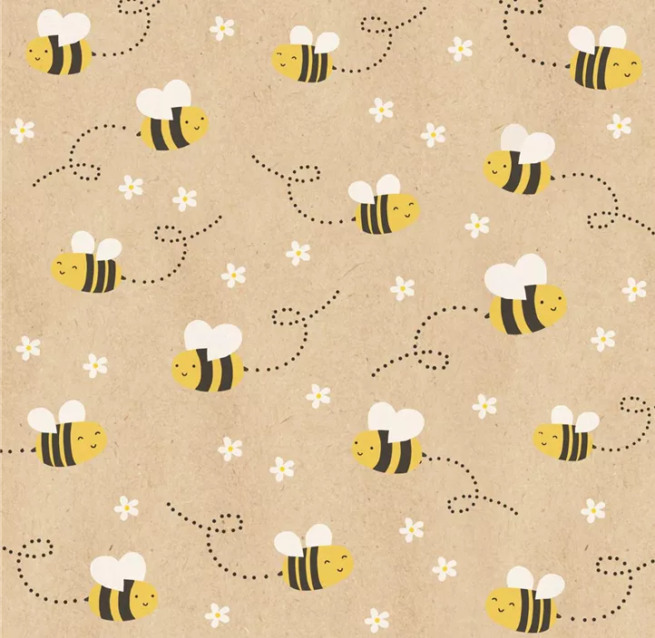Serviette By Nature 'Just bee'