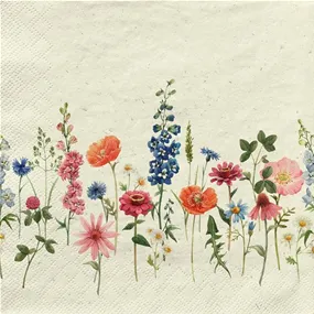 Serviette 'Natural Flowers'