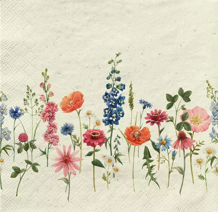 Serviette 'Natural Flowers'