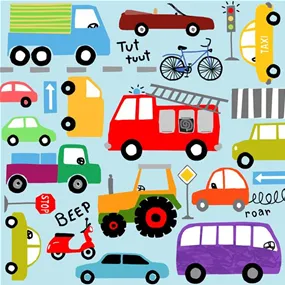 Serviette 'Rush Hour'