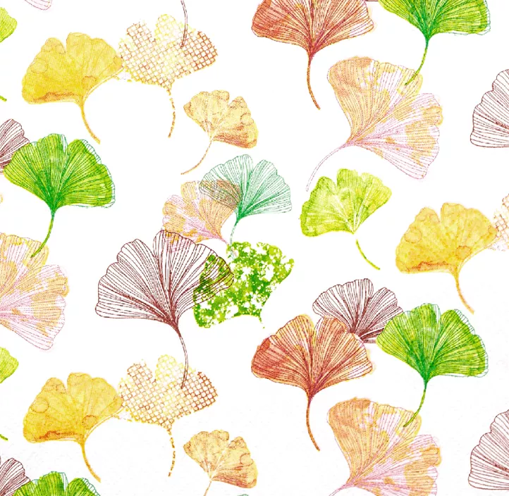 Serviette 'Ginkgo'