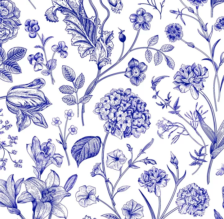 Serviette 'Botanique'