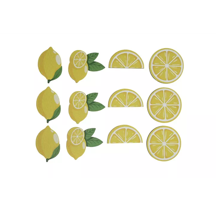 Tischstreudeko 'Zitrone'