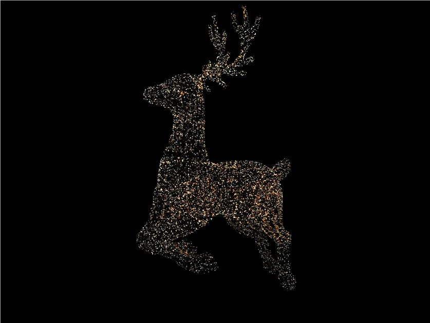 LED Hirsch Chester Front XXXL , outdoor