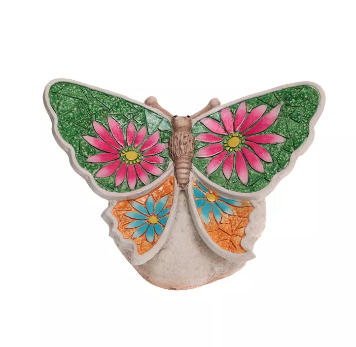Schmetterling Blumen-Mosaik
