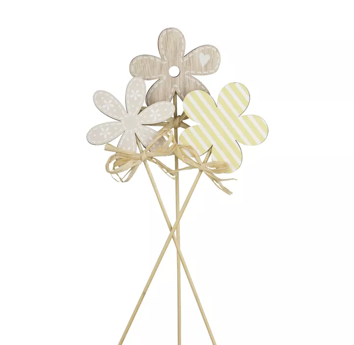 Stecker Blüte mit Schleife