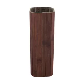 Vase Bambus mit Glaseinsatz