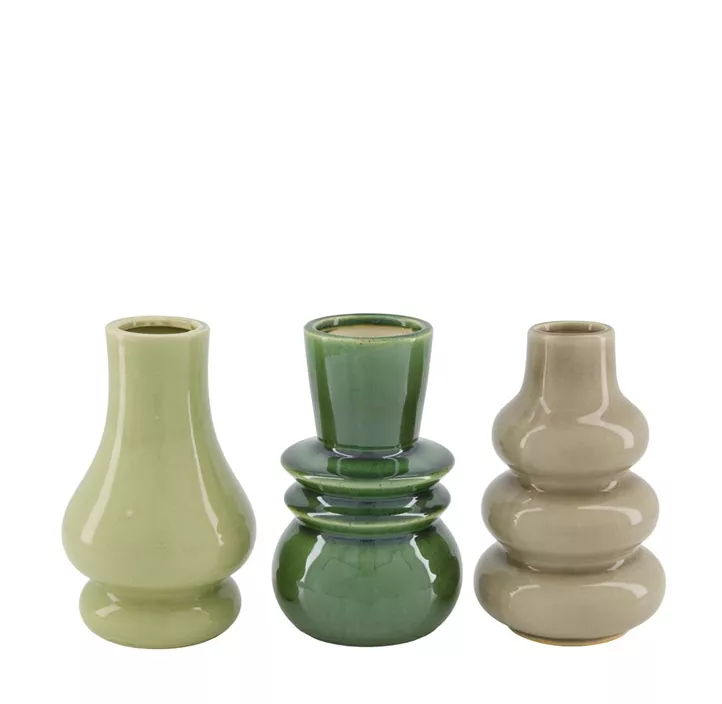 Vase aus Keramik, 16 cm