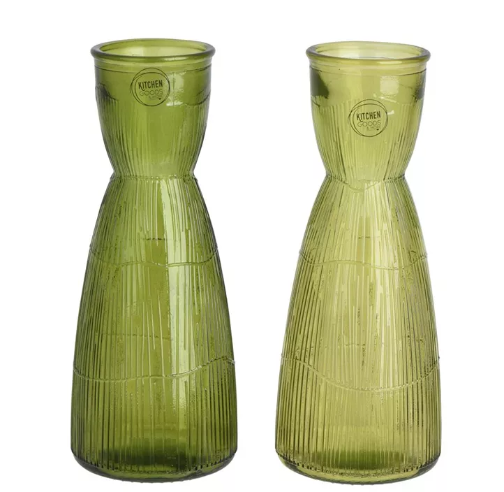 Karaffe aus recycle Glas