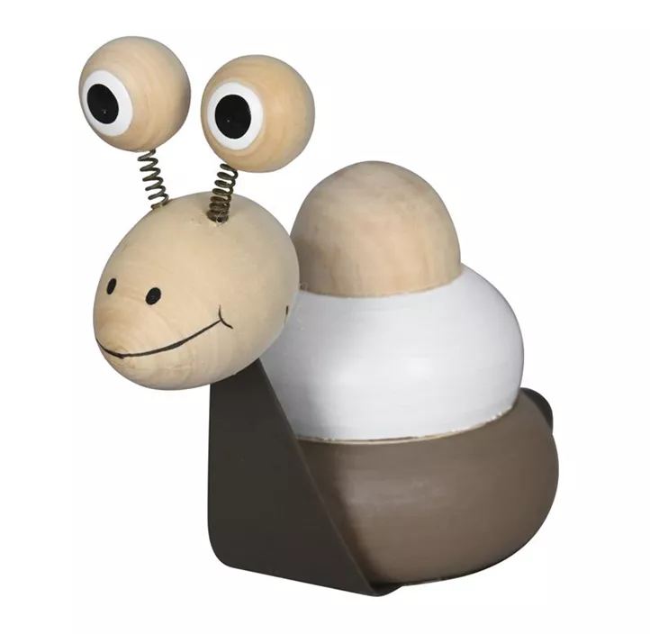 Schnecke aus Holz