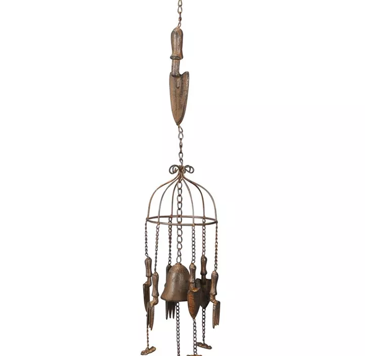 Windspiel Gartenwerkzeug